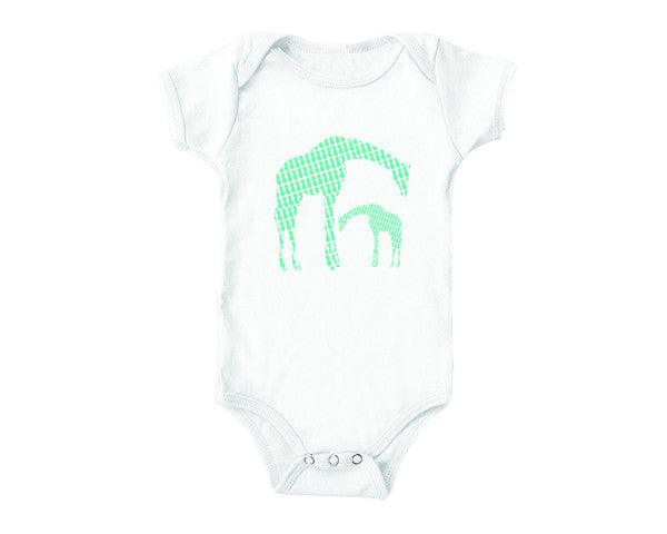 Pineapple Giraffe (baby onesies)