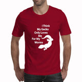 For My Worms White - Men's T-Shirt (Gorgo Gecko Wear)