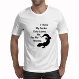 For My Worms Black _ Men's T-Shirt (Gorgo Gecko Wear)