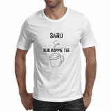 Sand See Blik koppie tee - Men's t-shirt (Back a Burger)