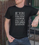 Sarcastic Answer (Men)