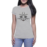 Whiskers - White Lady's T-Shirt (Sparkles)
