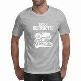 Distracted by tractors Men's T-Shirt (Sparkles)