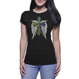 Wings of a Prayer - Ladies T-shirt (Everbloom)