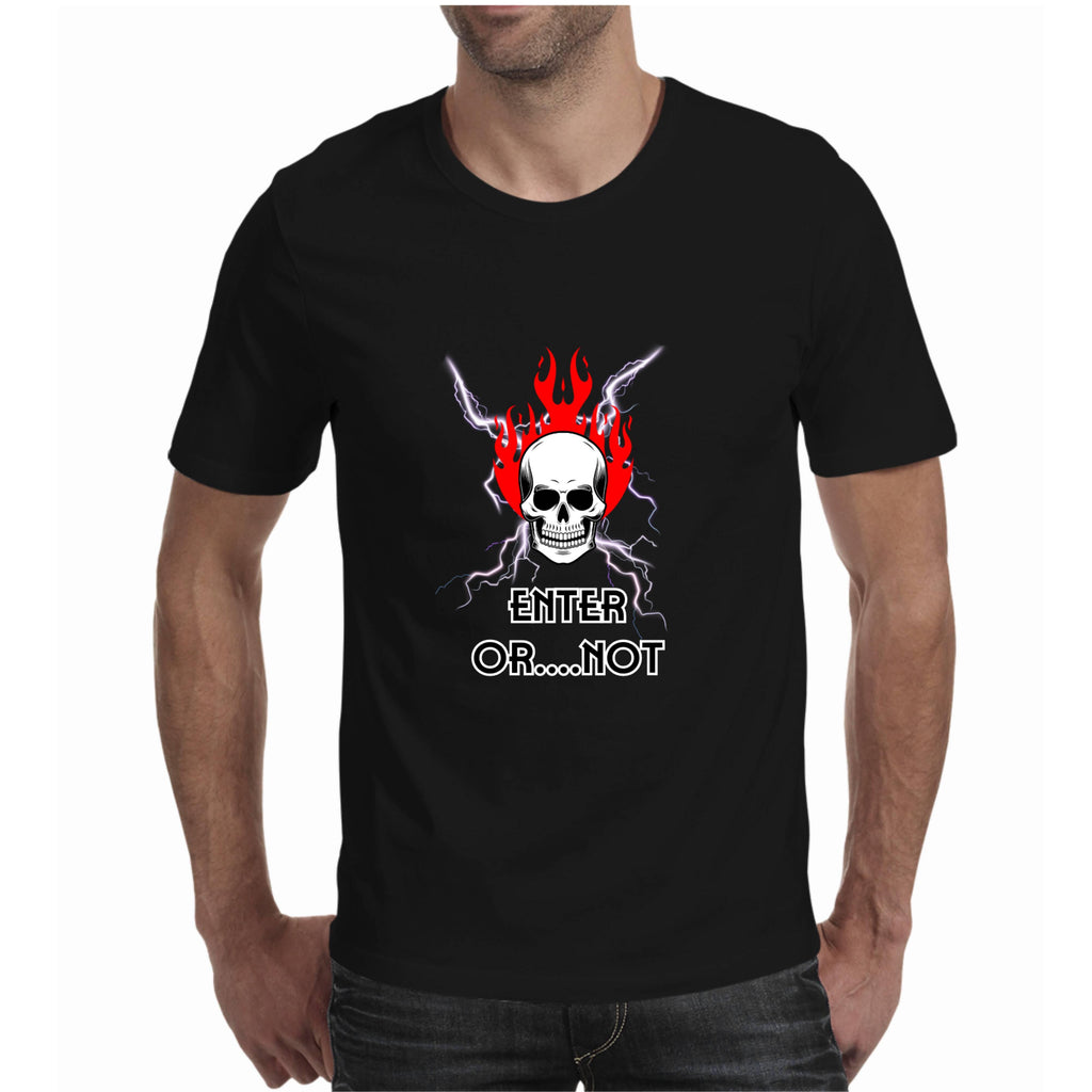 EEK Skull - Men's T Shirt E4 (EEK Art)