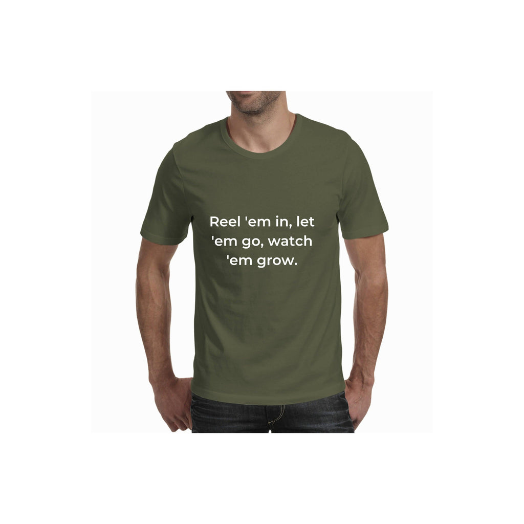 Reel Em' In - Men's T-Shirt (Lu-ann Hemsley)