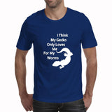 For My Worms White - Men's T-Shirt (Gorgo Gecko Wear)