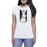 Tarot Card The Moon - Ladies T-shirt (Everbloom)