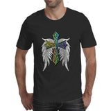Wings of a Prayer - Men’s T-shirt (Everbloom)