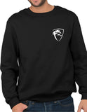 Huzki Logo Dark Sweater - A4 Front Only - Men's Sweatshirt (Huzki Apparel)