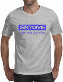 Skydive You Only Live Once - mens t-shirt (Limbir FlyWear) D3