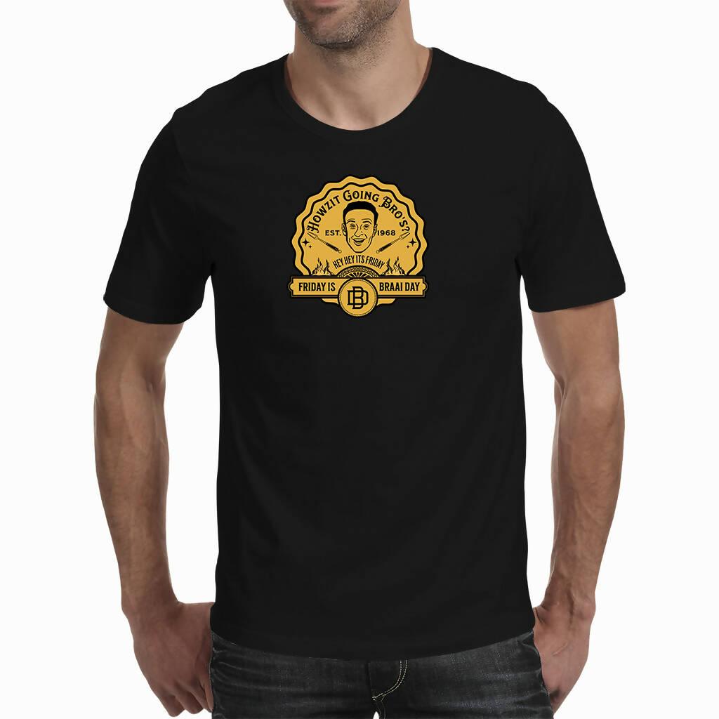 Friday is Braai Day - Men's T - Shirt (Route 62 T'S)