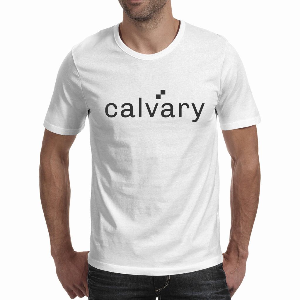 Black Calvary Logo - Men's T-shirt (Calvary)