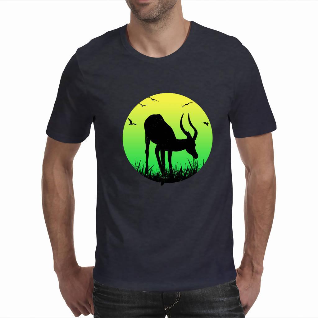 Impala Silhouette - Men's T-Shirt (Sparkles)