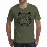 Tiger Head - Men's T-Shirt (Sparkles)