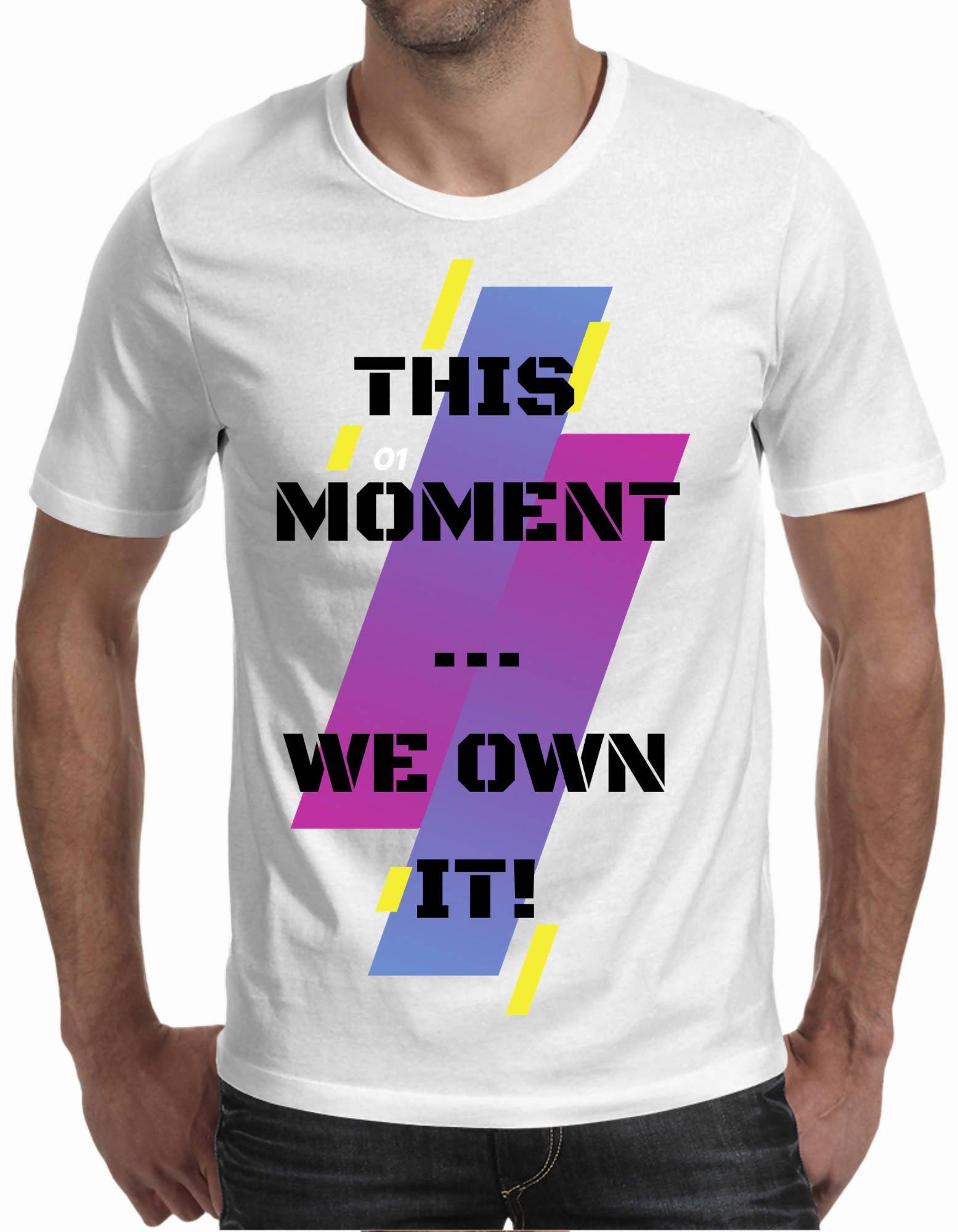 We own it Light Shirt - A3 Front Only - Men's T-Shirt (Huzki Apparel)