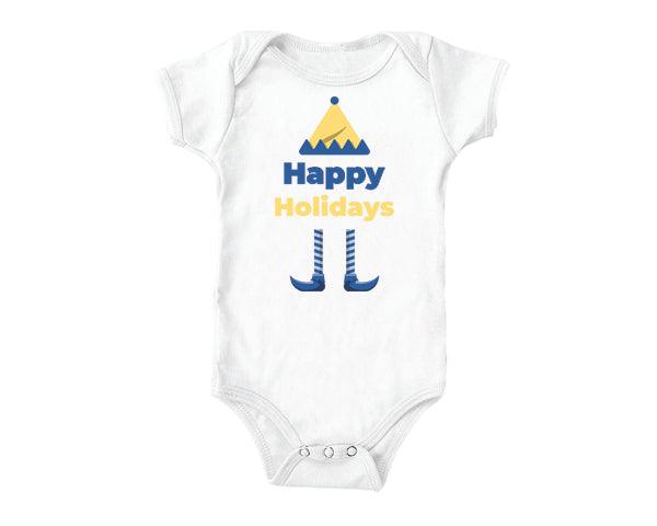 Merry Christmas Onesie | Happy Holidays (baby onesies)