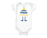 Merry Christmas Onesie | Happy Holidays (baby onesies)