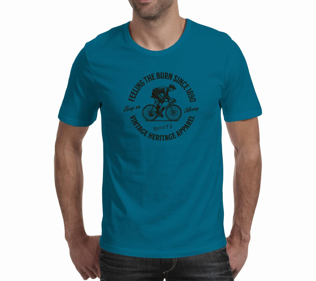 Feel The Burn - Men's T - Shirt ( Route 62 T'S )
