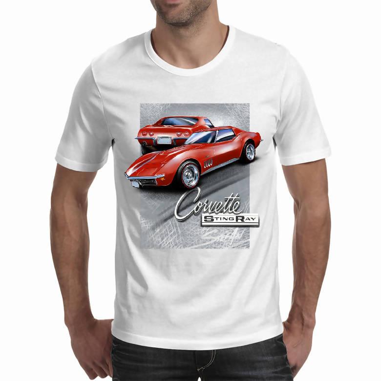 Corvette C3 White/Light Shirt (Stefan’s Auto Art) A3