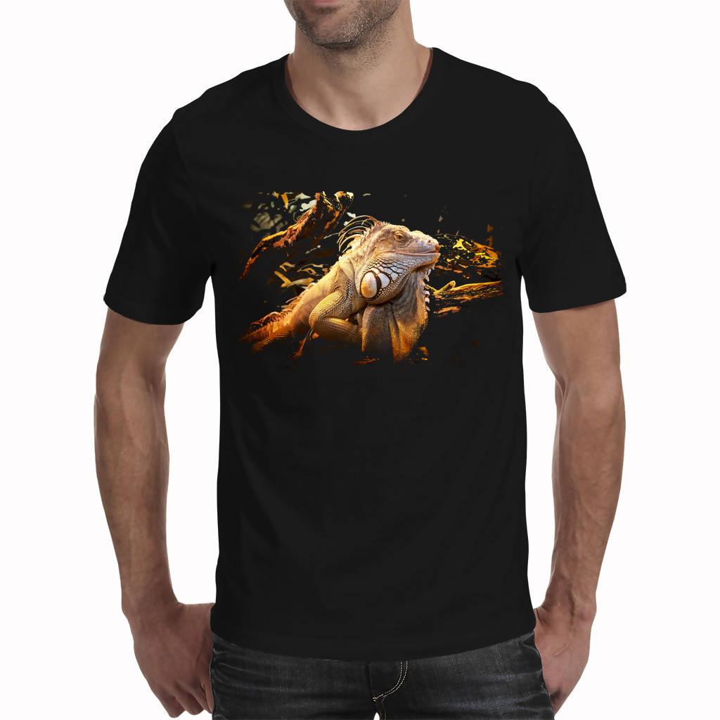 Iguana01 Men's T-Shirt (Gorgo Gecko Wear)