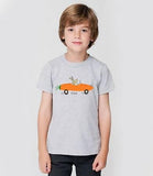 Carrot car - kids tee shirt (oli+frank)