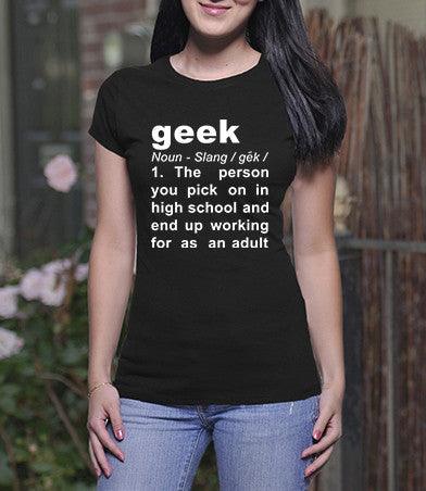 Meaning of Geek (Ladies)