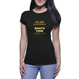 Entrepreneur - Ladies Crew T-Shirt (abigailk.com)