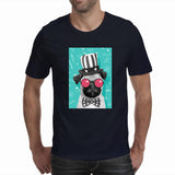 Rad Pug - Mens T-shirt (Tee Trend Design)