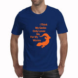For My Worms Orange - Men's T-Shirt (Gorgo Gecko Wear)