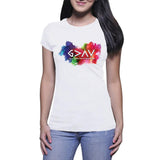 God is Greater than The Highs and Lows - Ladies T-shirt (Everbloom)