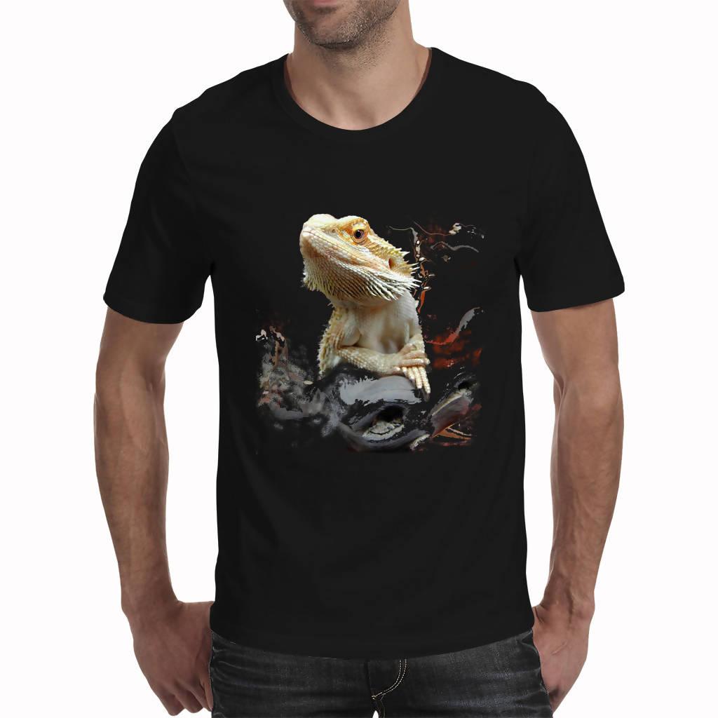 Beardy01 - Men's T-Shirt (Gorgo Gecko Wear)