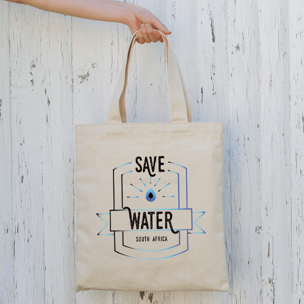 Save Water (Canvas Tote Bag)