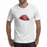 VW Red Bug Low - Men's T (YoungLifeInc)