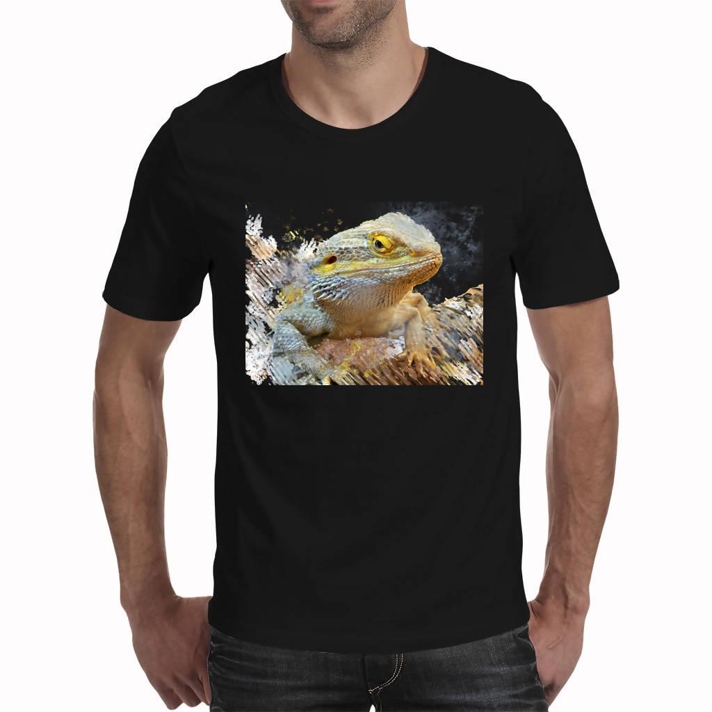 Beardy02- Men's T-Shirt (Gorgo Gecko Wear)