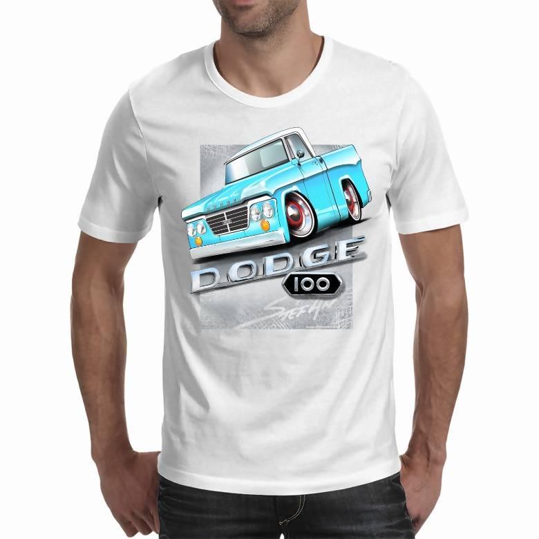 Dodge D100 White/Light Shirt (Stefan’s Auto Art) A3