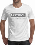 Skydive You Only Live Once - mens t-shirt (Limbir FlyWear) D4