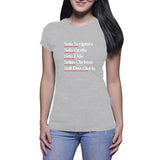 Five Solas - Ladies T-Shirt (Grace Apparel)