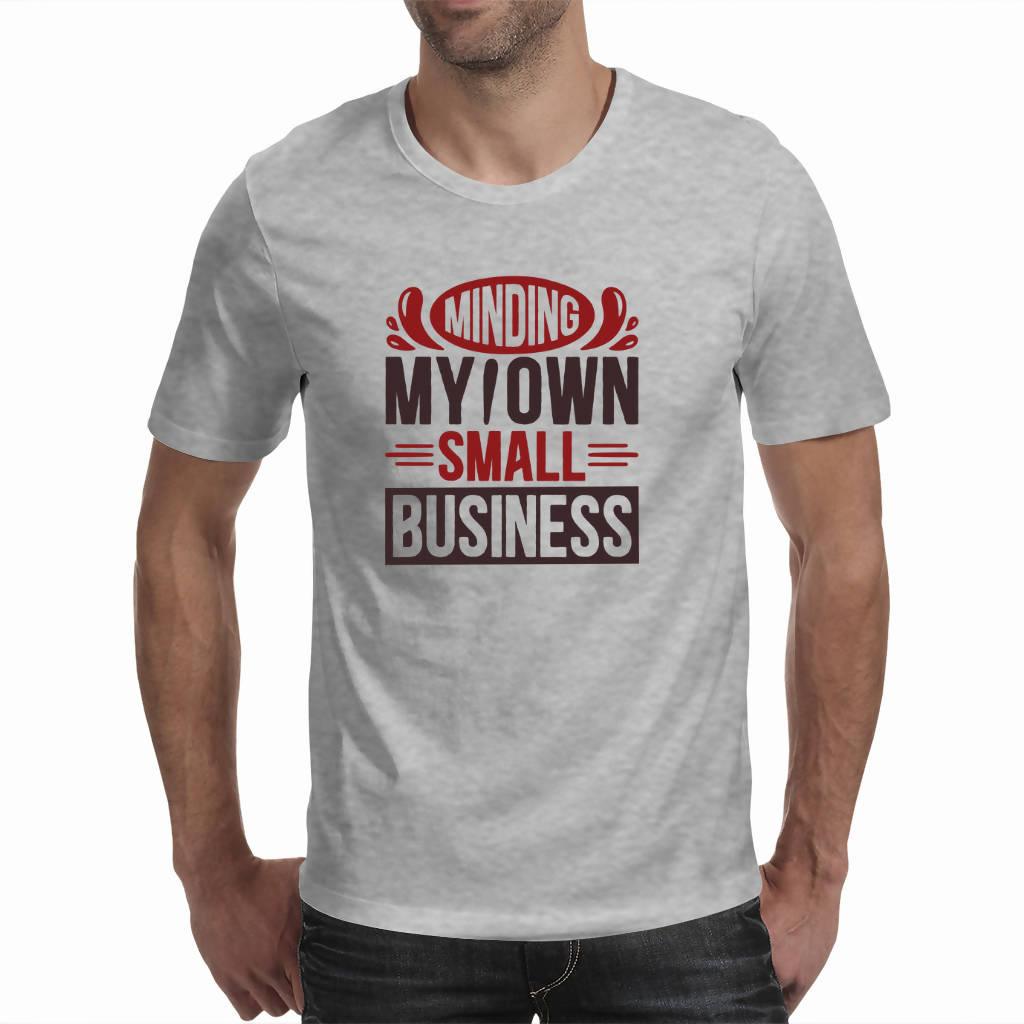 Minding my own Small Business-Men's T-shirt color (Sparkles)