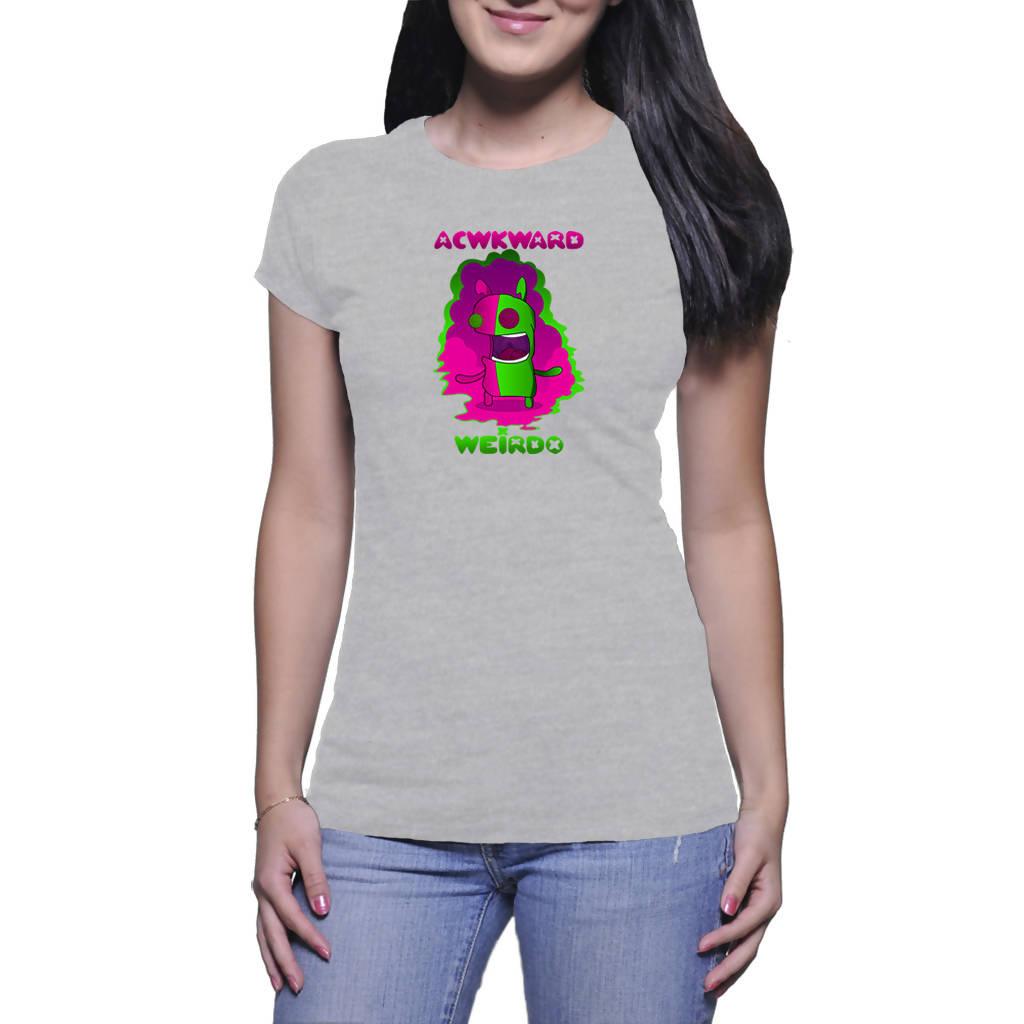 Awkward Weirdo - Women's T-shirts (Random'ish Visual Designs)